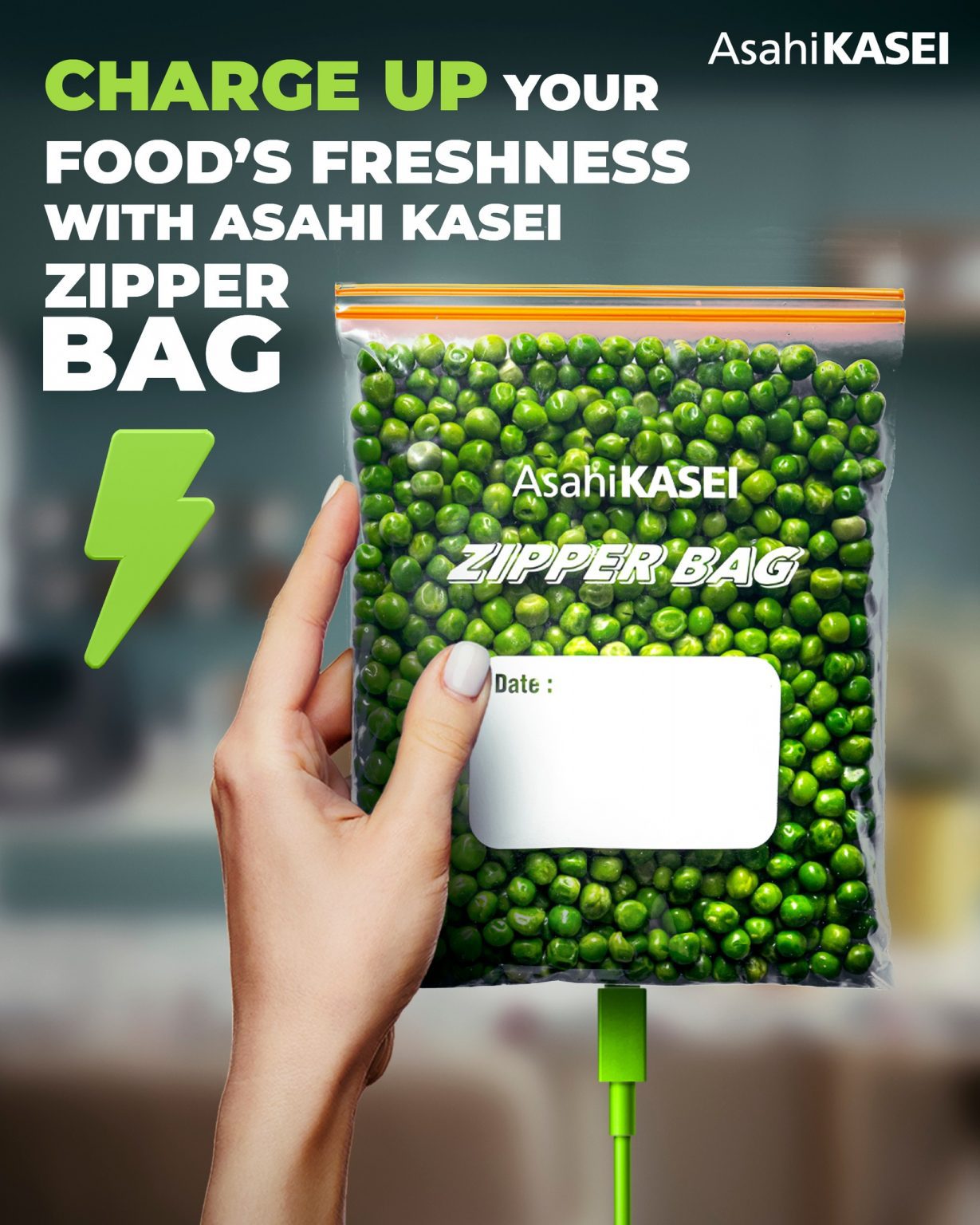 Zipper Bag for Vegetables & Fruits